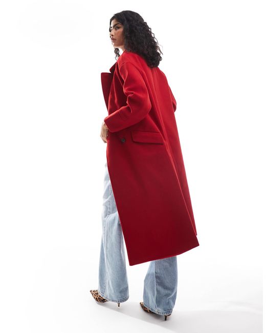 Stradivarius Red – weicher oversize-mantel