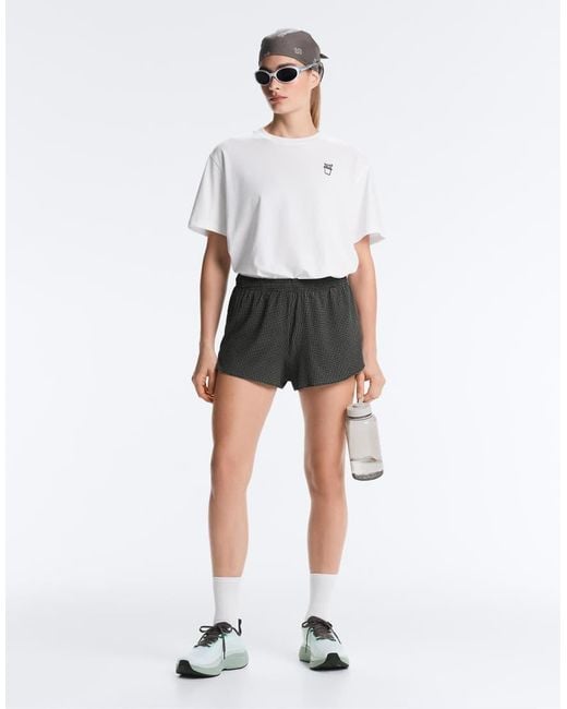 Oysho Green Running Shorts