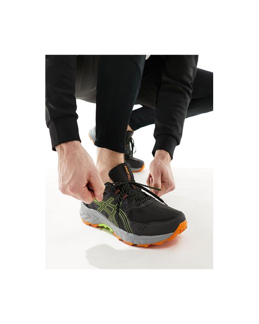 Asics Black Gel-venture 9 Wp Running Trail Trainers for men