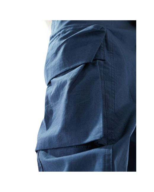 Pantaloni cargo ampi di ASOS in Blue da Uomo