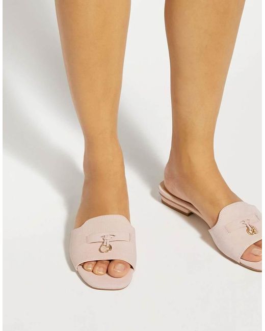 Dune Pink Lindo Casual Sandals