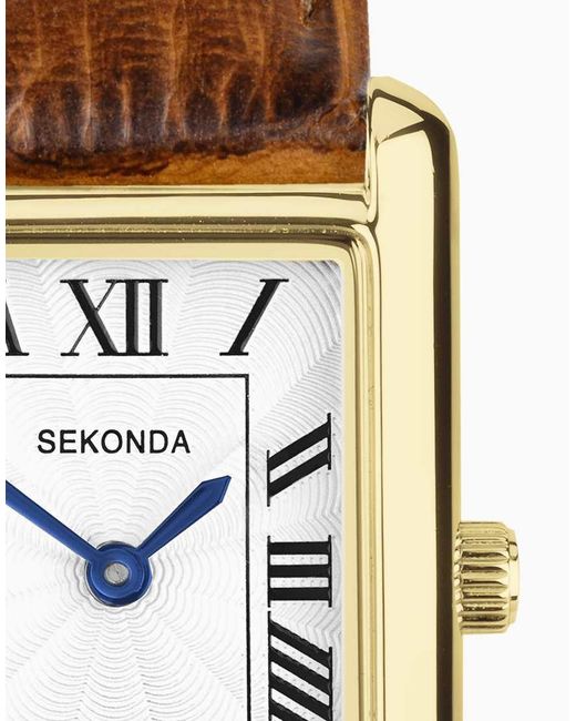 Sekonda Natural Colette 22Mm Rectangular Watch
