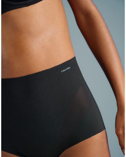 Calvin Klein Black Shapewear Sculpted Stay Put Mesh Brief