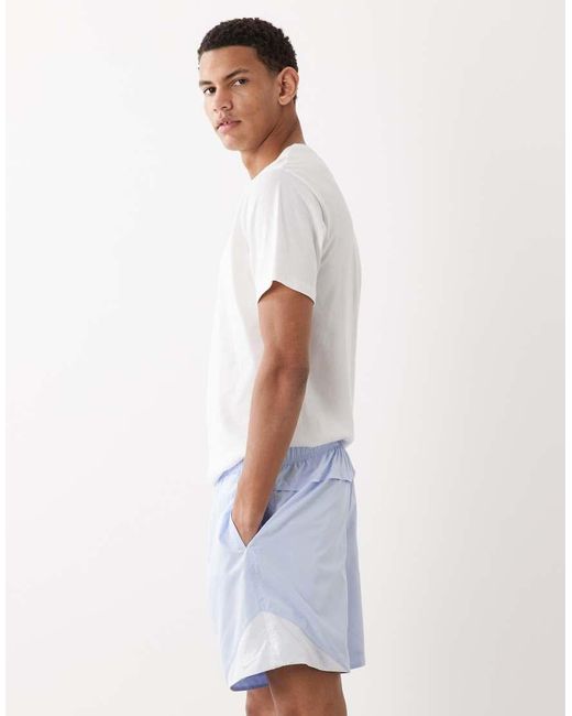 Nike Blue Woven Shorts for men