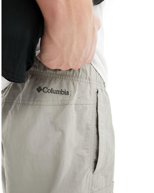 Mountaindale - pantaloncini grigi di Columbia in White da Uomo