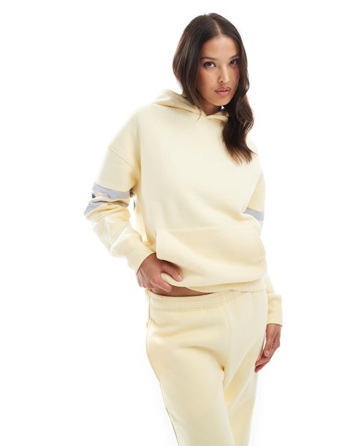 Cotton On Natural Plush Premium Graphic Hoodie