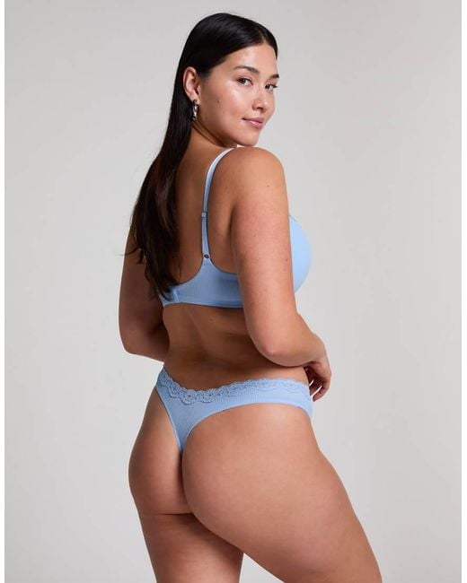 Hunkemöller Blue Lola Thong