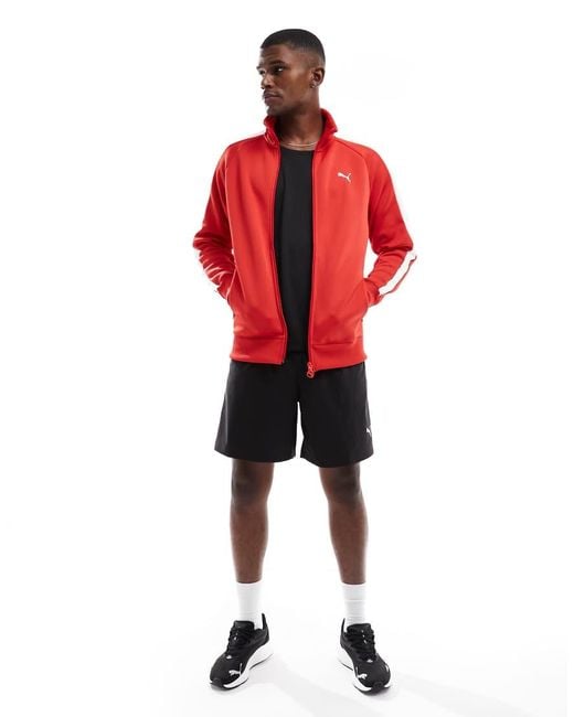 PUMA Red T7 Always On Track Jacket for men