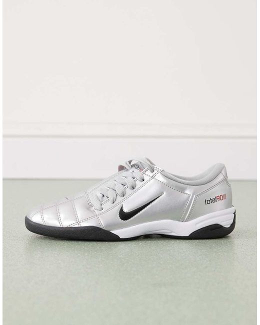 Nike T90 Metallic Trainers