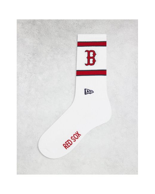 Boston red sox - calzini bianchi di KTZ in White da Uomo