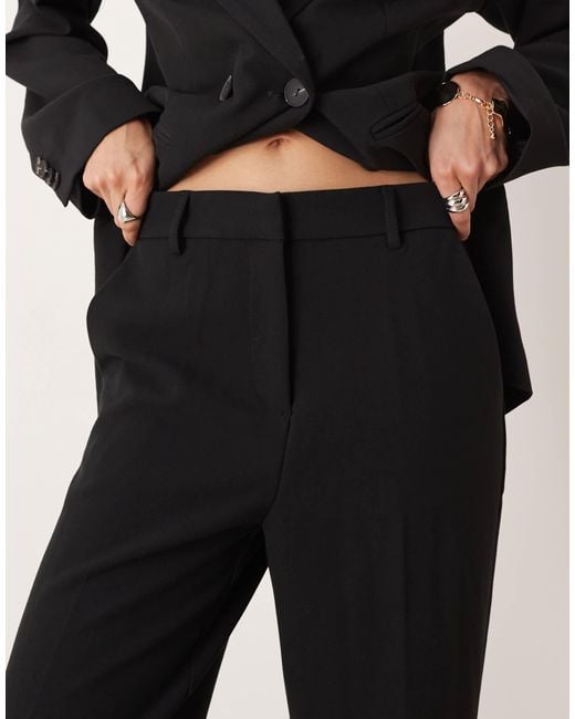 Y.A.S Black Tailored Wide Leg Trouser Co-ord