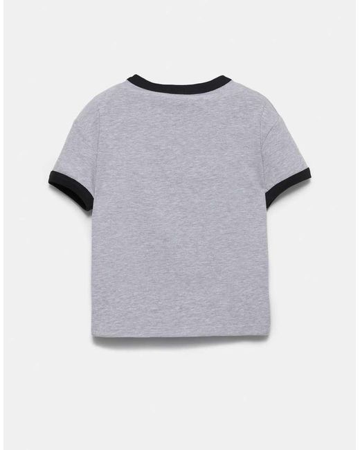 Pull&Bear Black Hellfire Lives Stranger Things T-Shirt