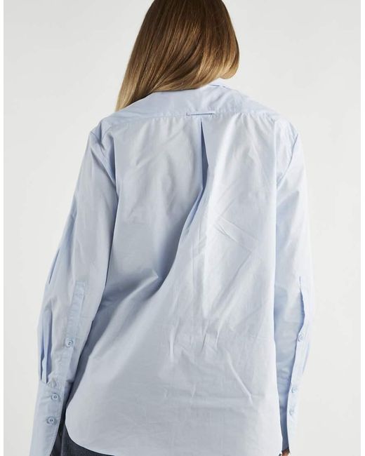 Glamorous Blue Oversized Shirt
