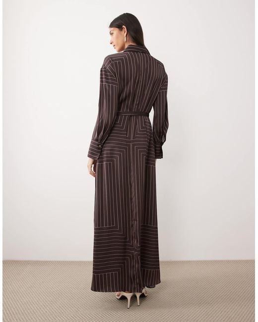 Mango Brown – maxikleid