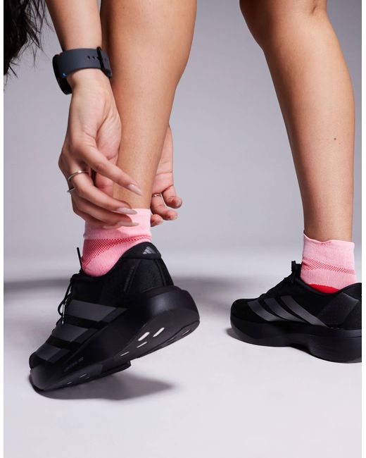 Adidas Originals Black Adidas Running Adizero Evo Sl Trainers