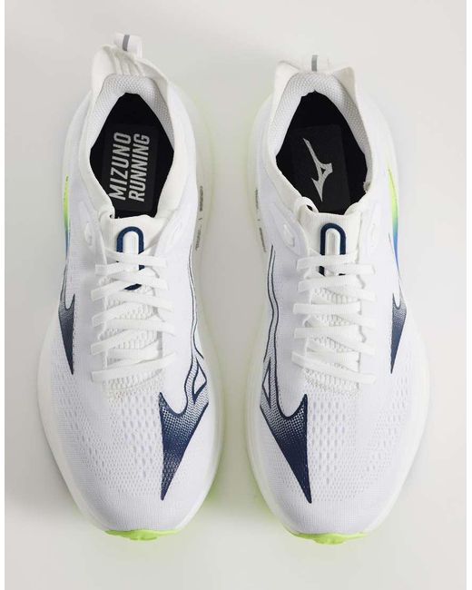 Mizuno White Neo Zen 2 Running Trainers for men