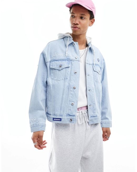 Bathing ape jean jacket best sale