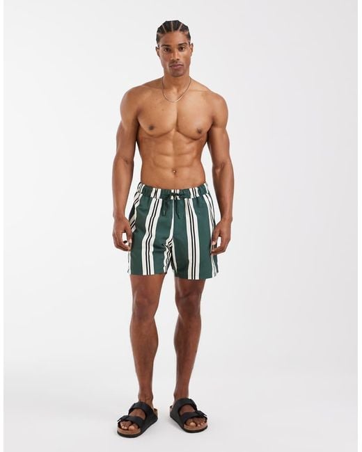 ASOS Blue Swim Shorts for men