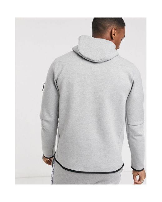 Nike Tech Fleece Full Zip Hoodie in Grey (Gray) for Men - Save 49% - Lyst