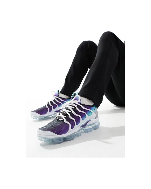 Air - vapormax plus - sneakers bianche e viola di Nike in Black da Uomo