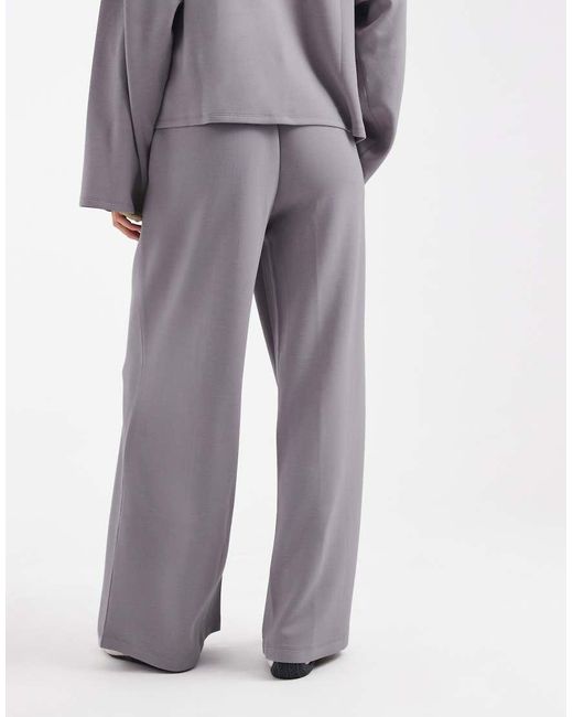 ASOS Purple Cupro Wide Leg jogger