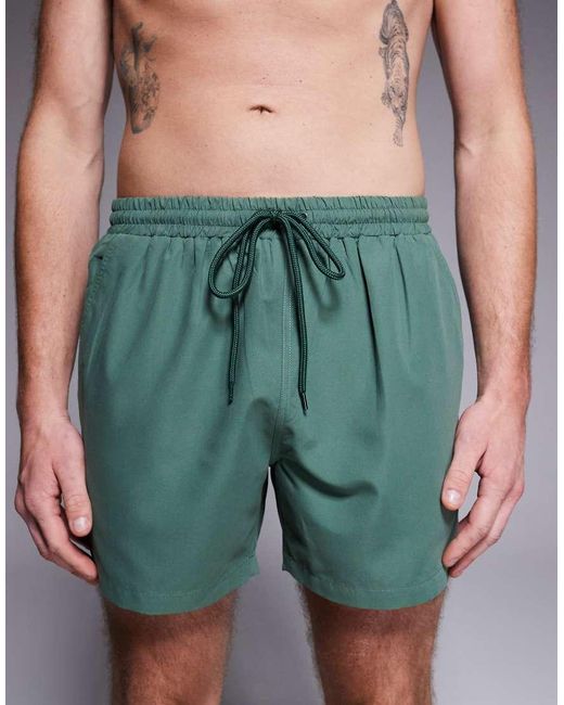 South Beach Green Swimshort for men