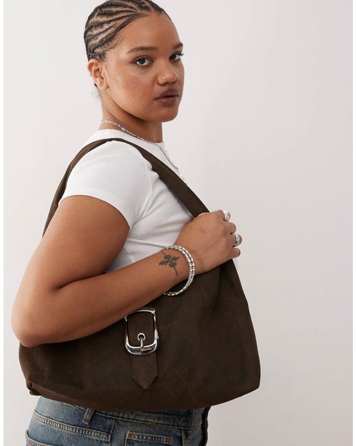Weekday Brown – schultertasche
