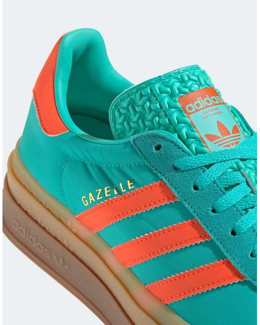 Adidas Originals Blue Gazelle Bold Sneakers