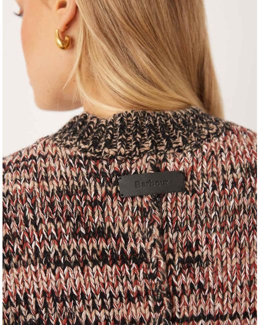 Barbour Brown Alara Knitted Vest