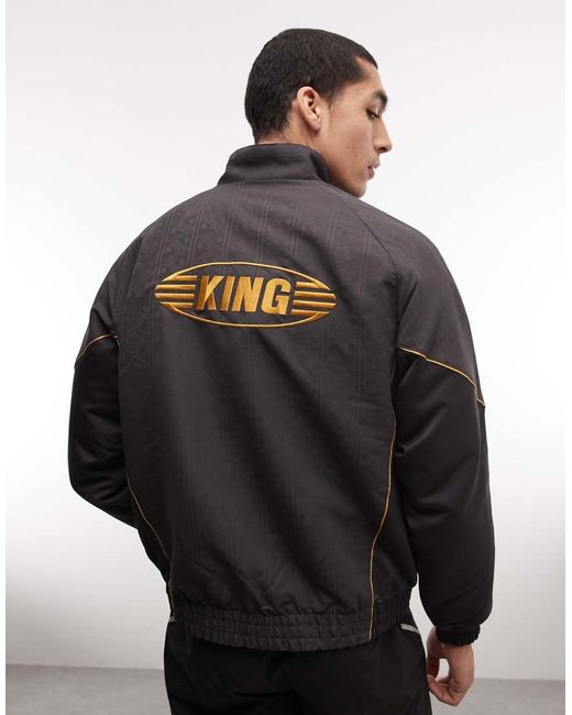 PUMA Gray King Short Lined Jacket for men