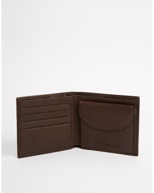 Polo Ralph Lauren Leather Billfold Wallet With Coin Pocket in Brown for Men  | Lyst