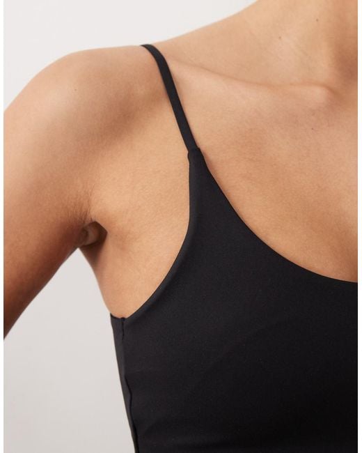 Gina Tricot Black Mix And Match Yoga Bralette Top