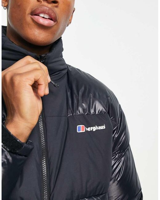 Chaqueta De Plumón Negra Resistente Al Agua Arkos Reflect De Berghaus de hombre de color Blue
