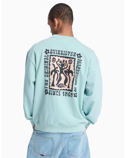 Elevated - sweat Quiksilver pour homme en coloris Blue