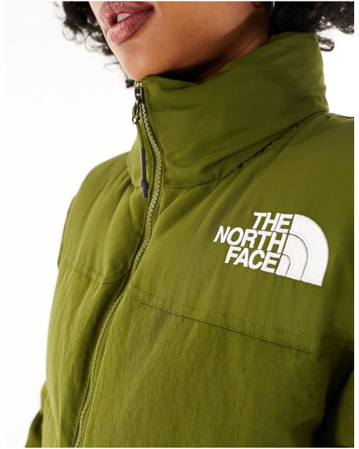 The North Face Green 92 Nuptse Ripstop Puffer Jacket