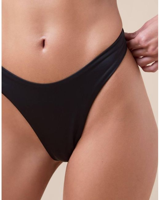 Calzedonia Natural Brazilian Bikini Bottoms Romantic Lace