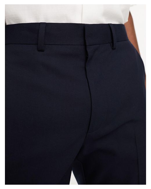 ASOS Slim Smart Pants in Black for Men | Lyst