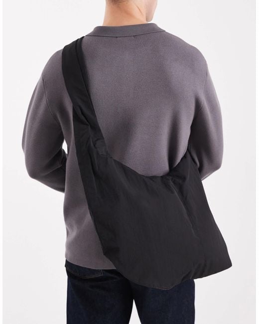 ASOS Black Sling Bag for men
