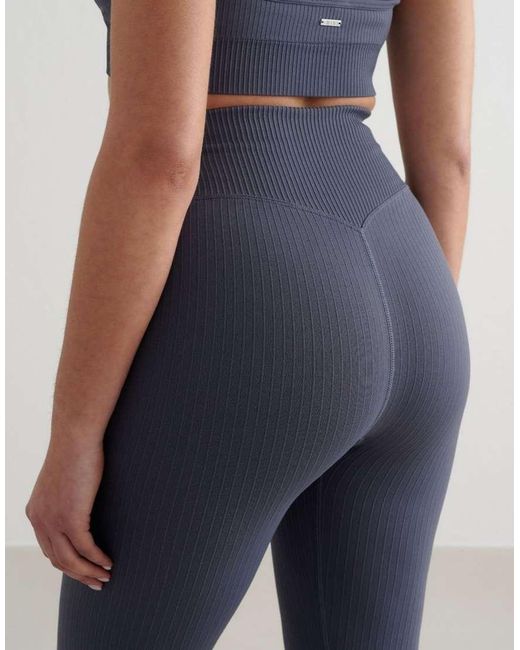 Aim'n Blue Storm Ribbed Seamless Tights
