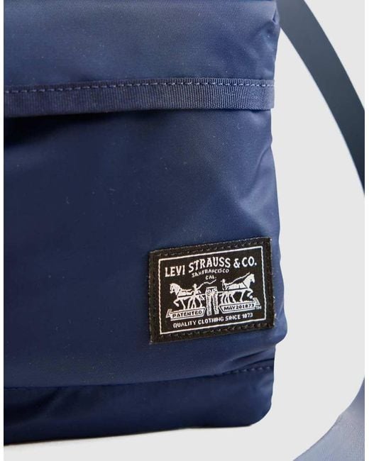 Levi's Blue Mission Bay Crossbody Bag for men