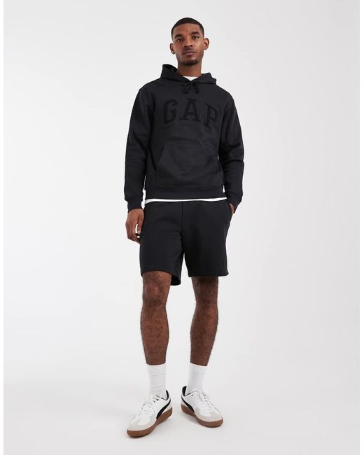 Gap Blue Logo Over Head Hoodie for men