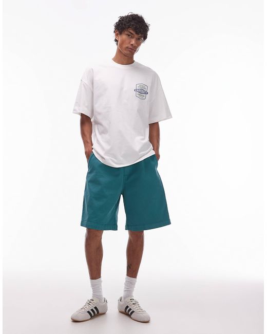 Floyde - short décontracté Carhartt pour homme en coloris Green