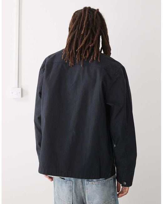 Champion Blue Woven Jacket for men