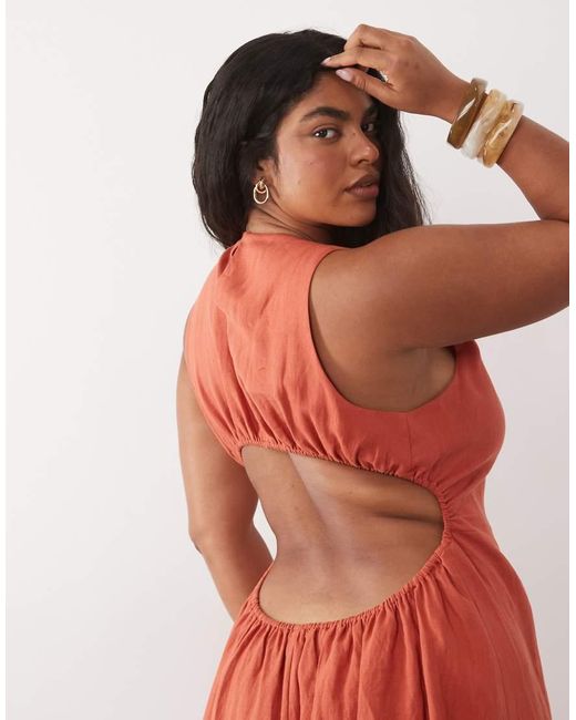 Asos Design Curve ASOS de color Orange