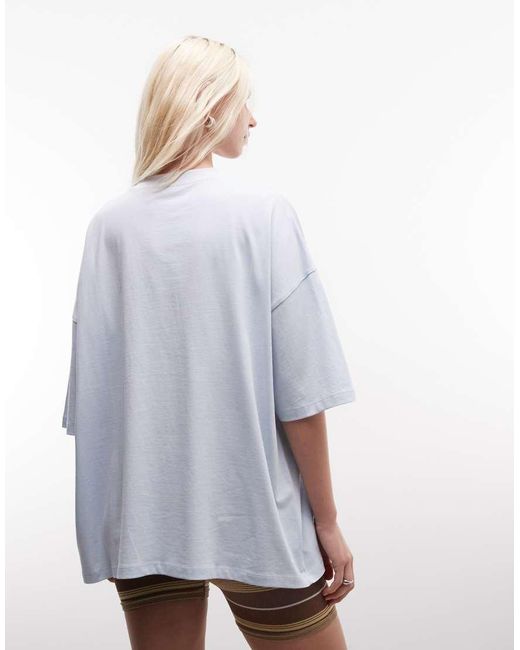 ASOS White Weekend Collective Icon Oversized T-shirt With Wca Graphic