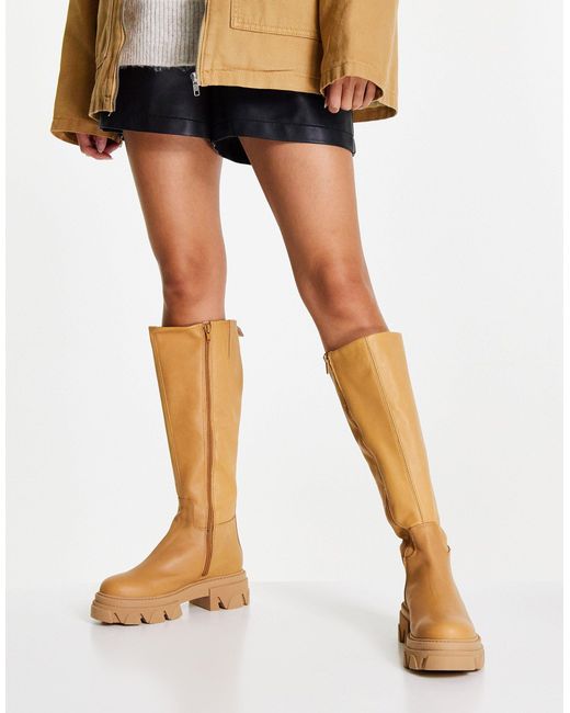 Botas color camel