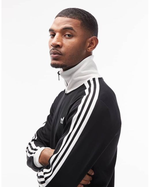 Adidas Originals Blue Classic Track Top for men