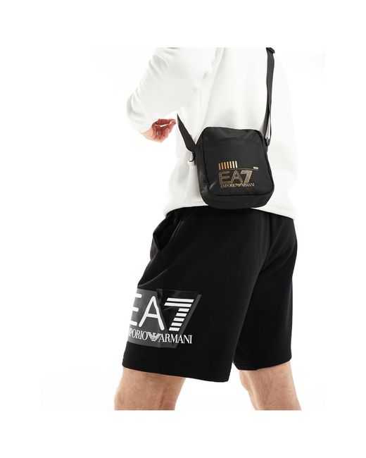 EA7 Armani – schmale reportertasche in White für Herren