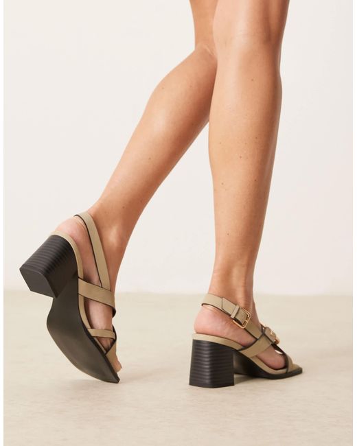 ASOS Natural – highgate – sandaletten