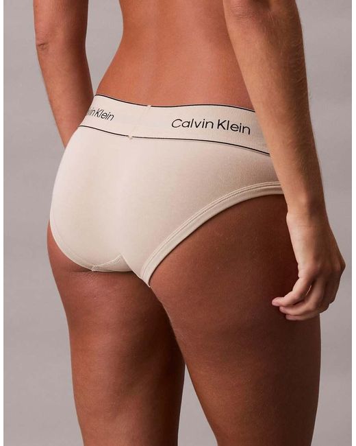 Calvin Klein Brown Heritage Cotton Bikini Brief